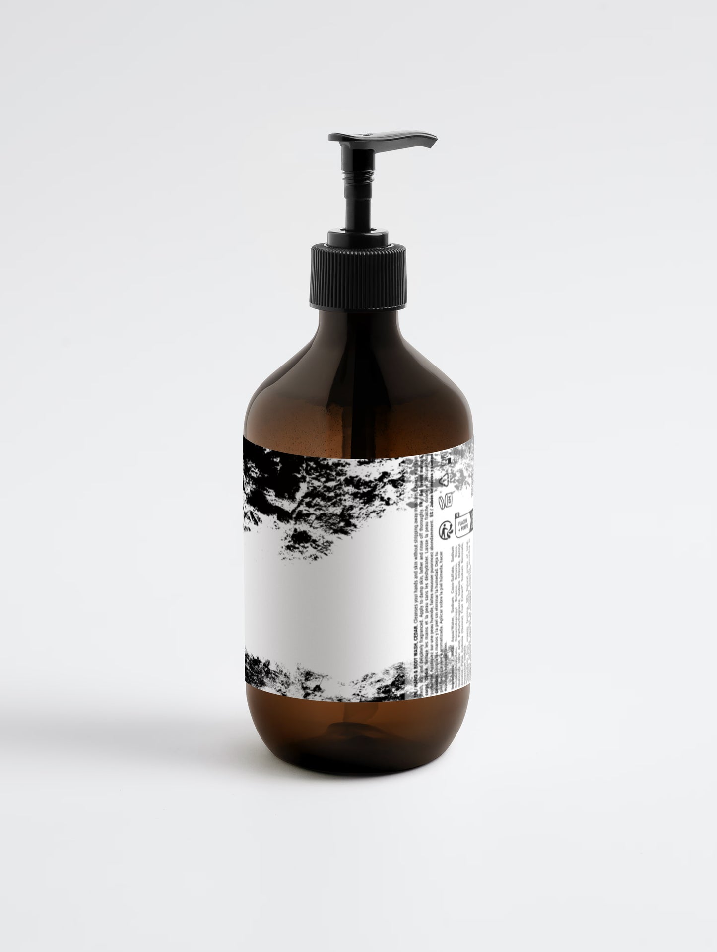 Hand & Body Wash, Peppermint & Dark Cedar