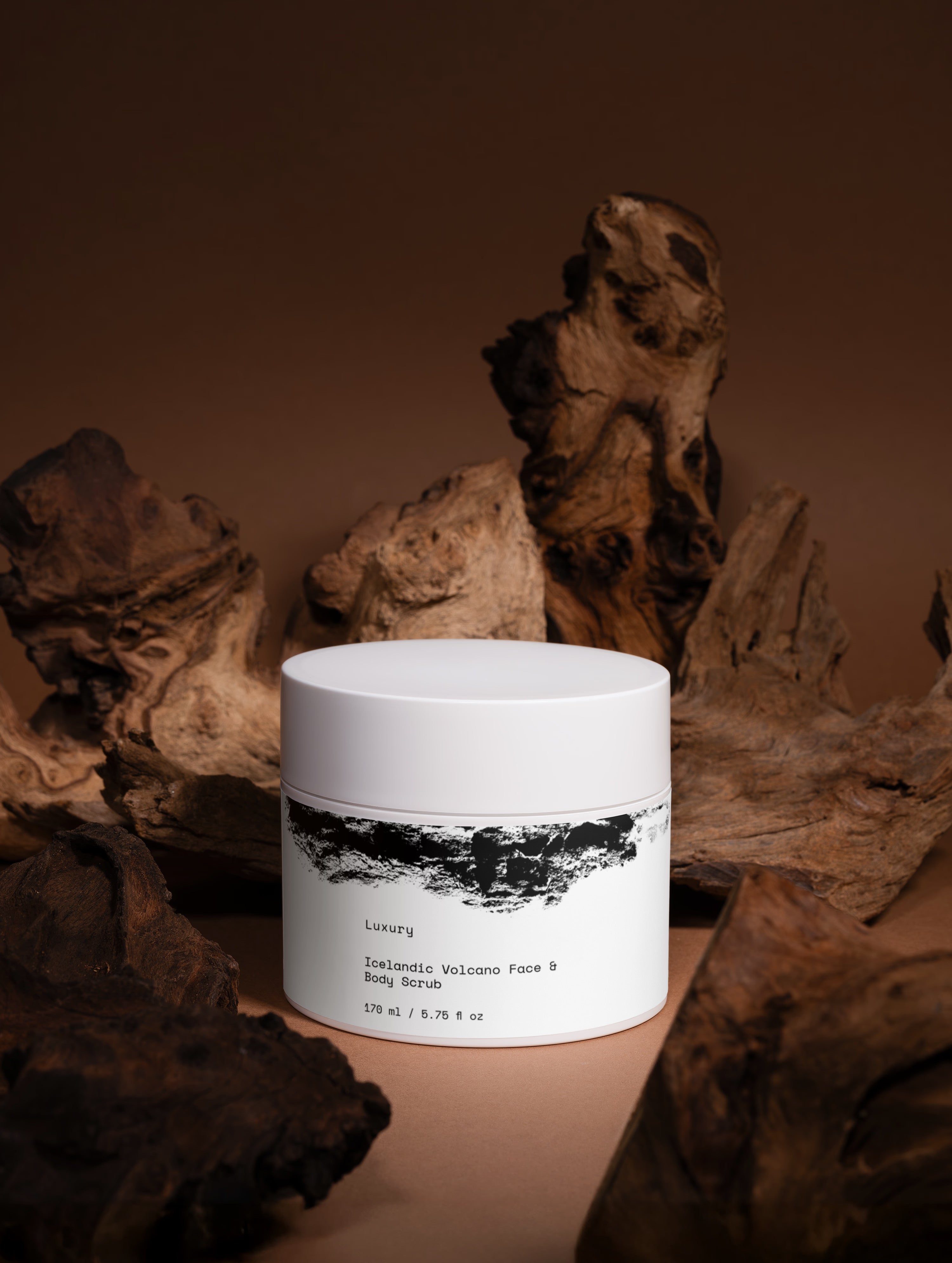 Volcanic Sand Face & Body Scrub – Gentle Exfoliation, Face Exfoliation & Body Exfoliation, Sand Scrub Body Polish for Smooth Skin