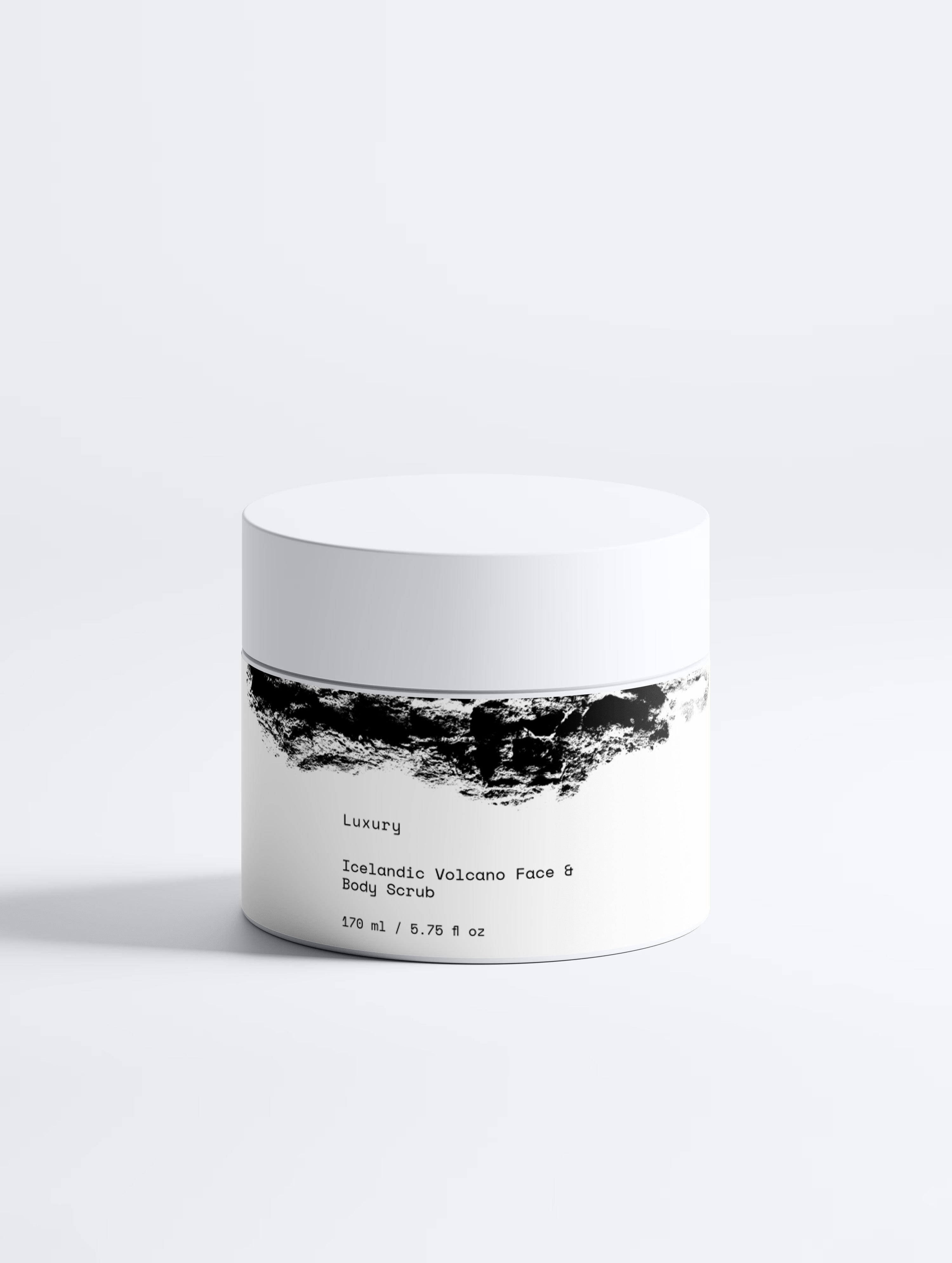Volcanic Sand Face & Body Scrub – Gentle Exfoliation, Face Exfoliation & Body Exfoliation, Sand Scrub Body Polish for Smooth Skin