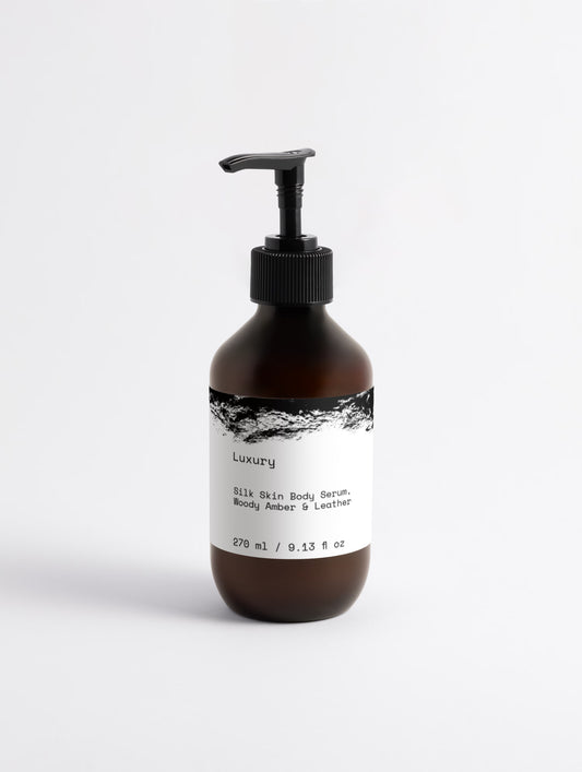 Silk Skin Body Serum, Woody Amber & Leather