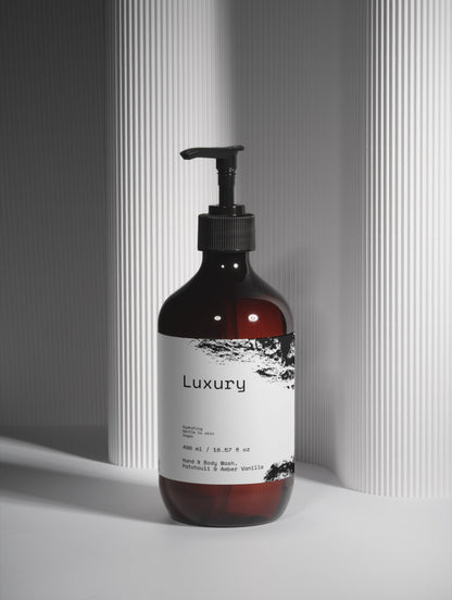 Hand & Body Wash, Patchouli & Amber Vanilla