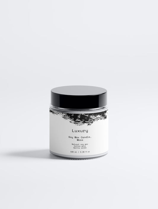 Soy Wax Candle, Moss