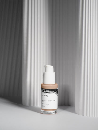 Sunscreen SPF30, with tint