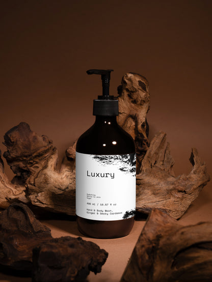 Hand & Body Wash, Ginger & Smoky Cardamom