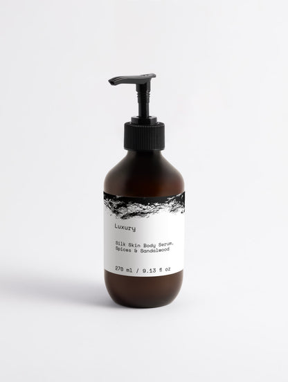 Silk Skin Body Serum, Spices & Sandalwood