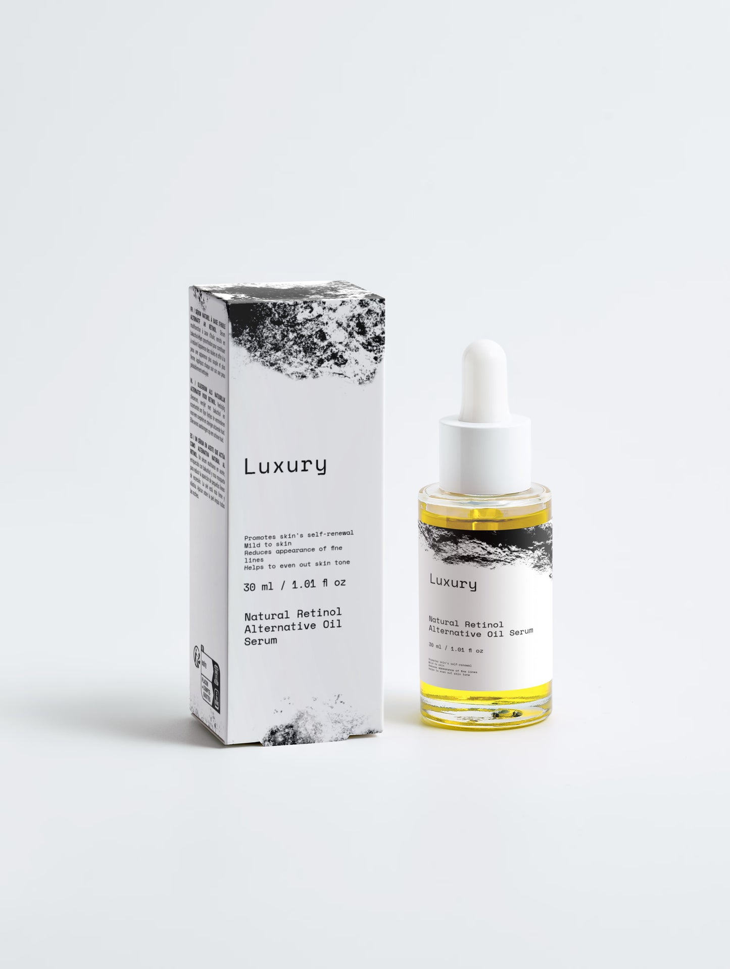 Natural Retinol Alternative Face Oil Serum - Retinol Alternative Bakuchiol Face Oil Serum, Bakuchiol Oil Facial Oil