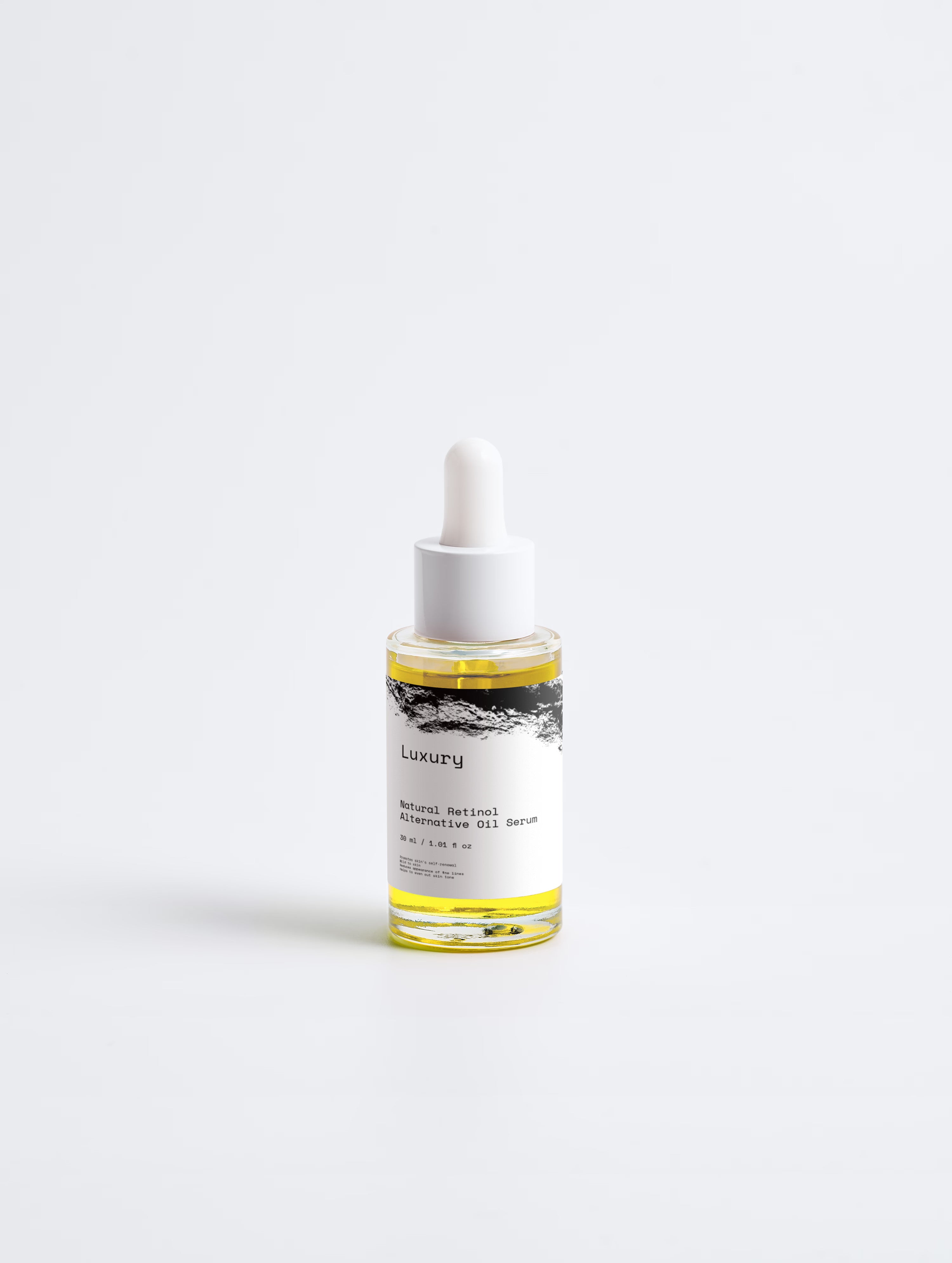 Natural Retinol Alternative Face Oil Serum - Retinol Alternative Bakuchiol Face Oil Serum, Bakuchiol Oil Facial Oil