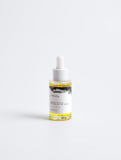 Natural Retinol Alternative Face Oil Serum - Retinol Alternative Bakuchiol Face Oil Serum, Bakuchiol Oil Facial Oil